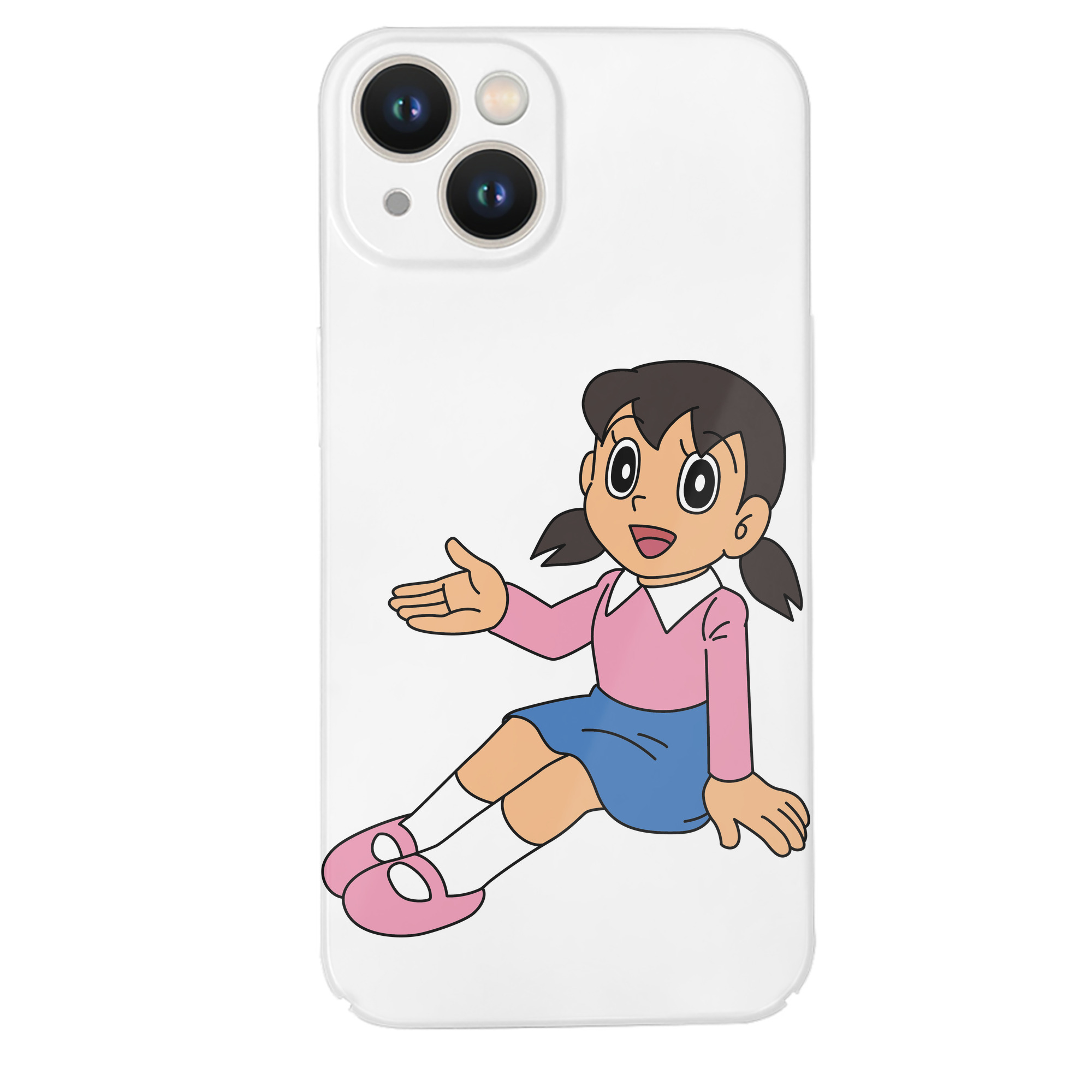 （画像用） ドラえもん みなもと しずか Doraemon Shizuka Minamoto 【iPhone 14シリーズ対応】ハードケース